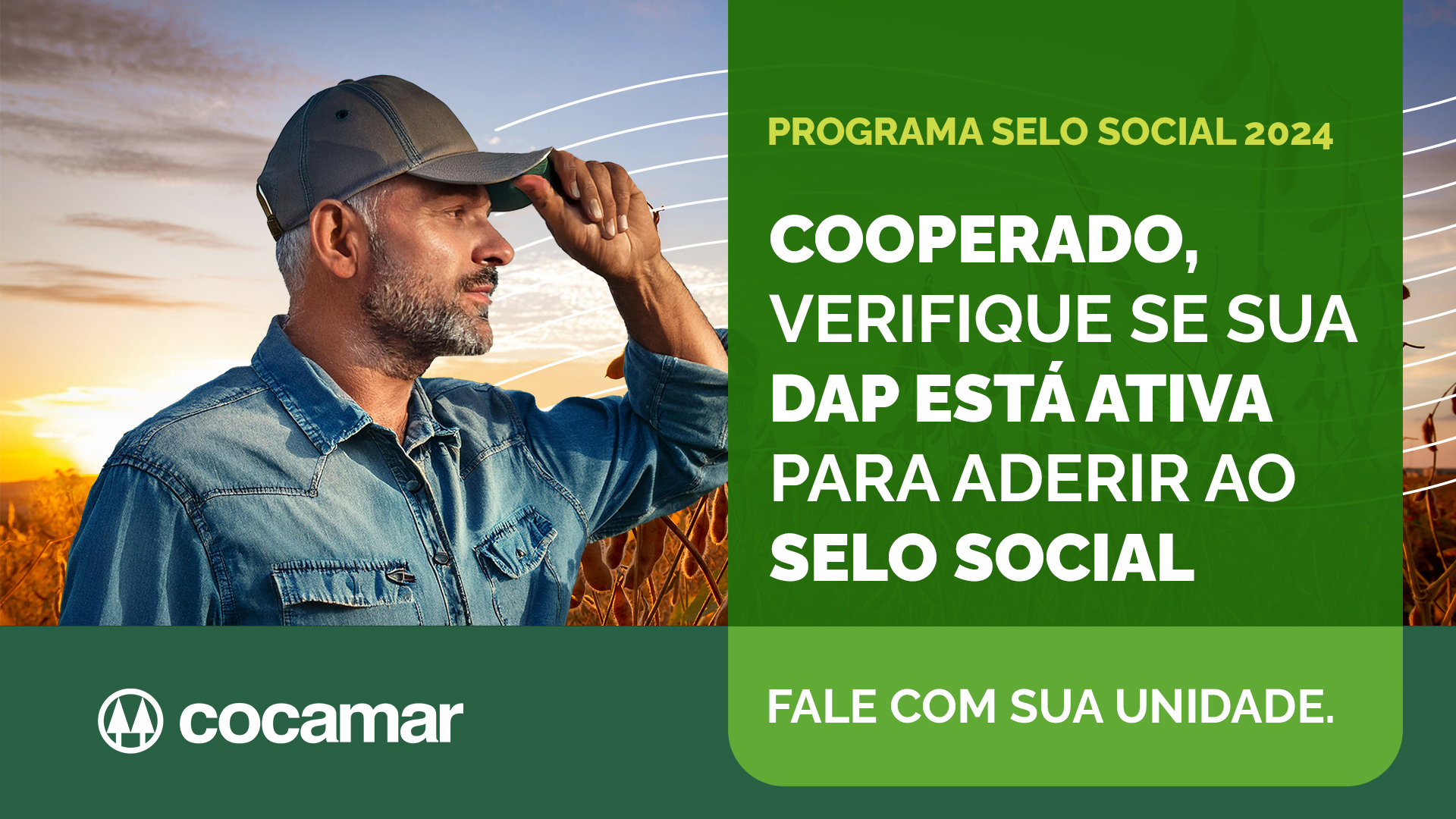 Cooperado pode acessar benefício oferecido pelo Selo Biocombustível Social 
