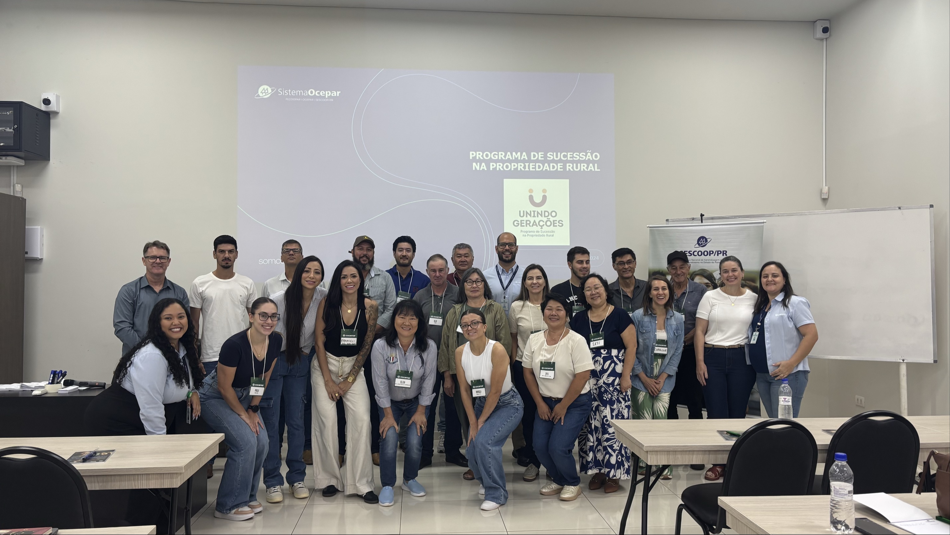 Come&ccedil;a na Cocamar a segunda turma do Programa Unindo Gera&ccedil;&otilde;es com fam&iacute;lias cooperadas 