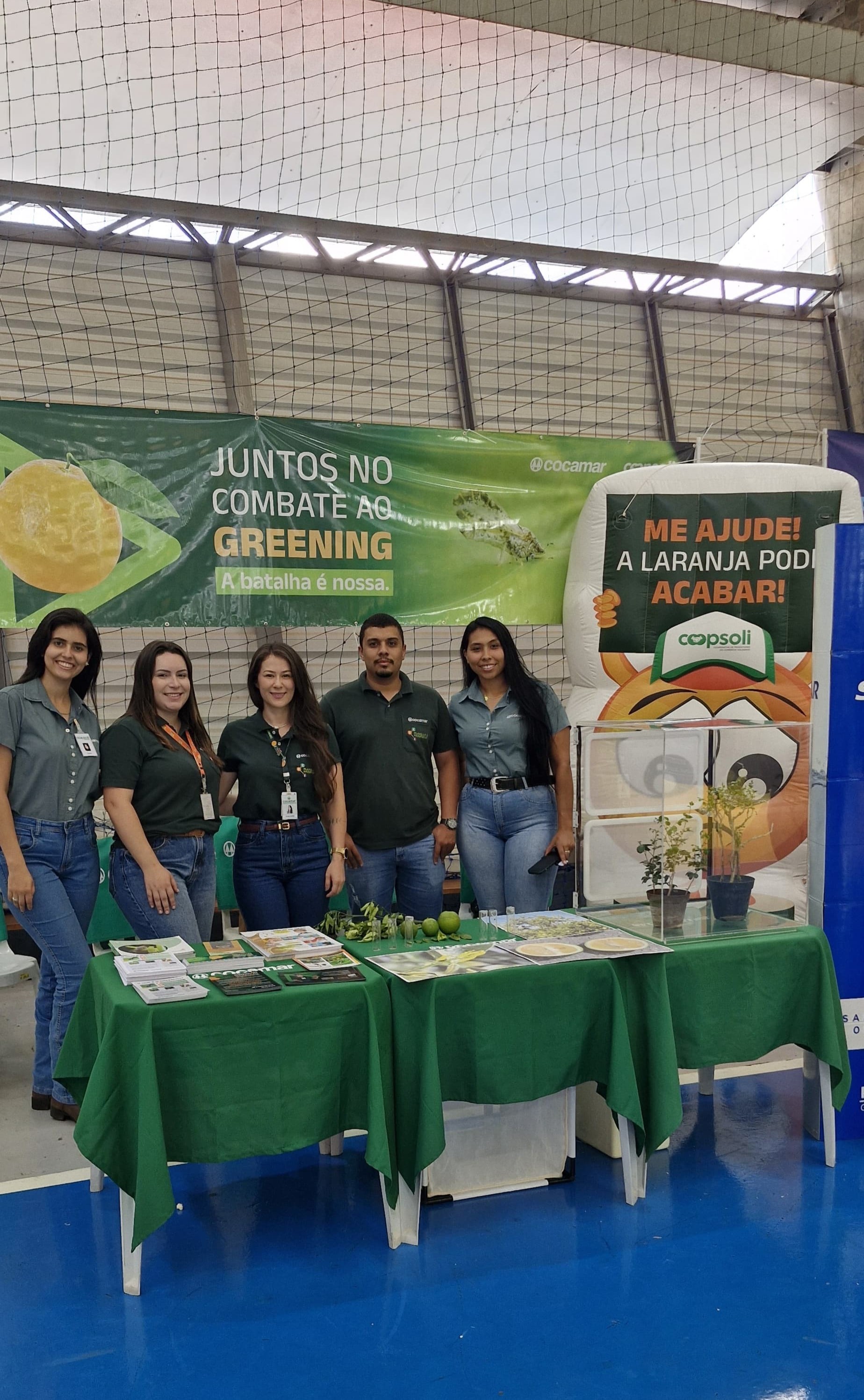 Cocamar e Coopsoli fazem trabalho de conscientiza&ccedil;&atilde;o da popula&ccedil;&atilde;o para ajudar a frear o greening nos pomares