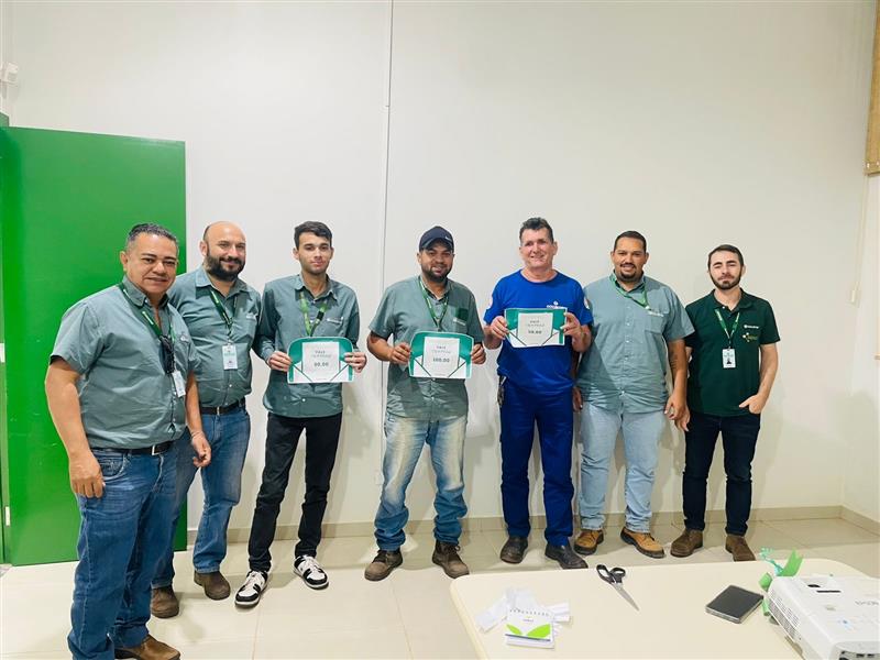 Colaboradores de Floresta  participam de previs&atilde;o sobre qual seria o recebimento de milho