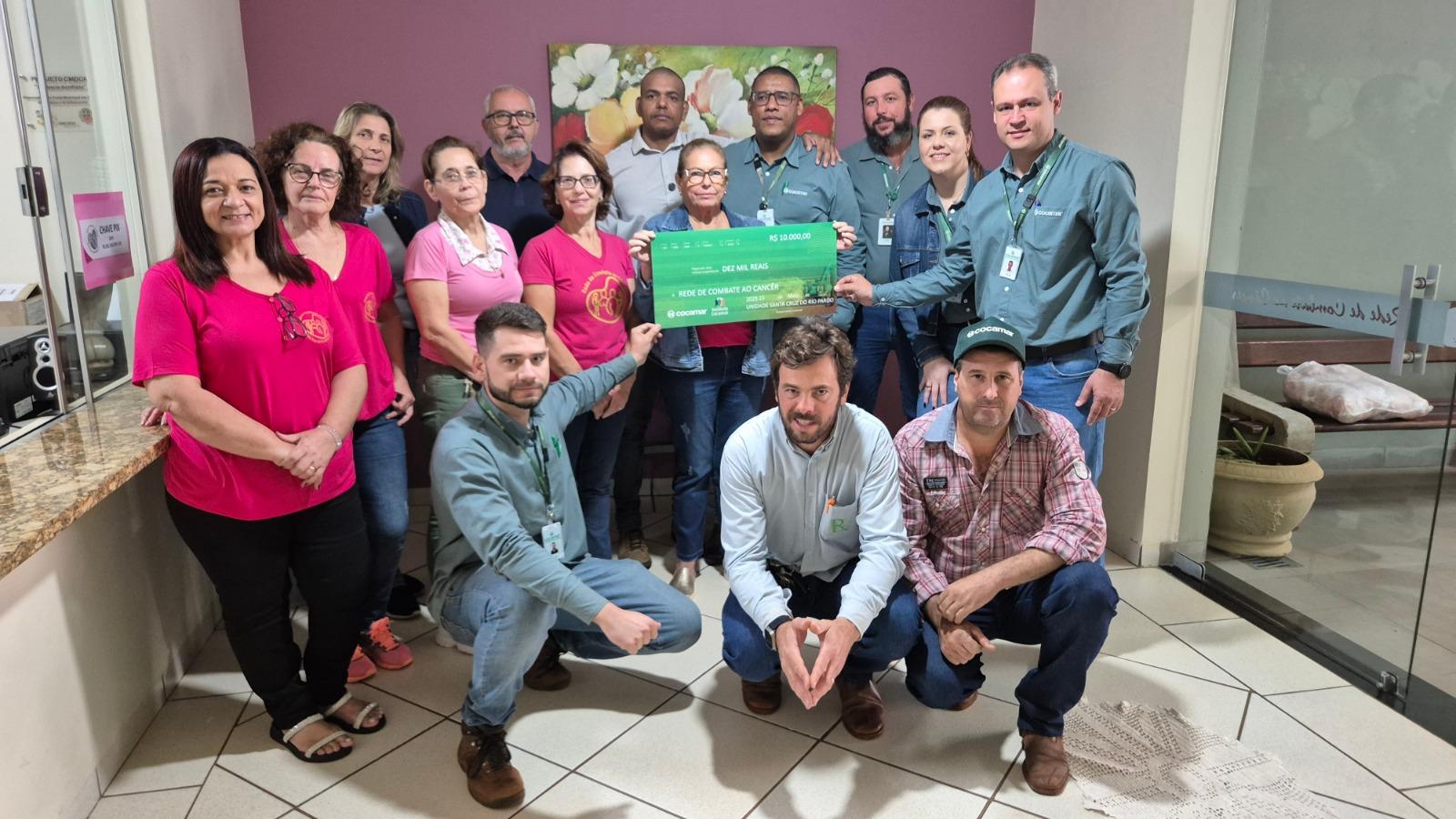 Cocamar é homenageada pela Câmara de Vereadores de Santa Cruz do Rio Pardo, em São Paulo.