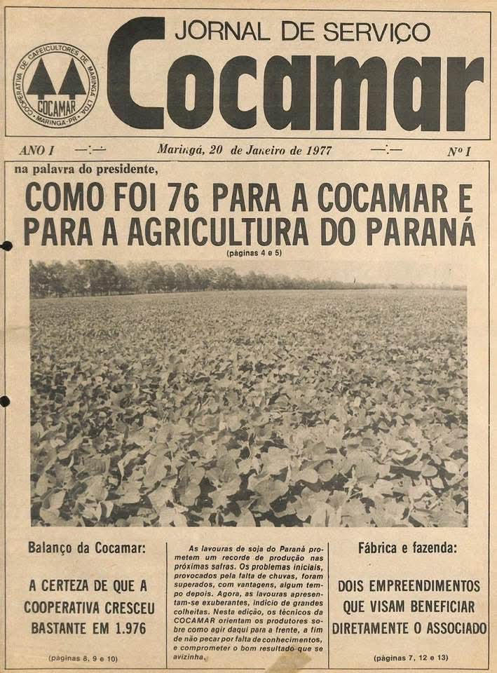 Jornal Cocamar completa 48 anos