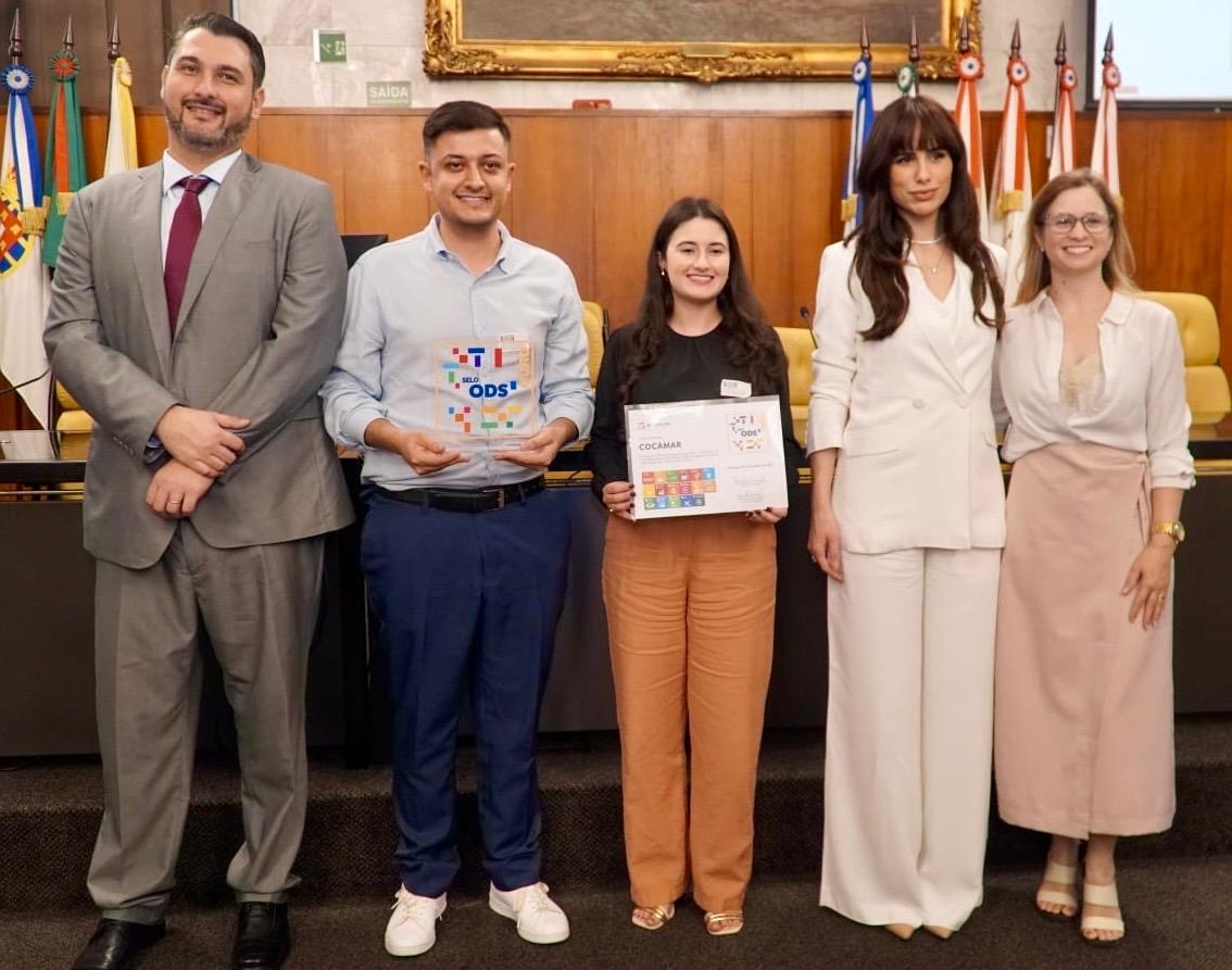 Cocamar conquista o Selo ODS Ouro, que comprova o impacto positivo de suas realiza&ccedil;&otilde;es