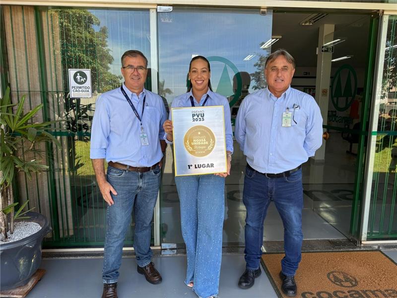 Unidades Cocamar vencedoras do PVU 2025 recebem suas premia&ccedil;&otilde;es